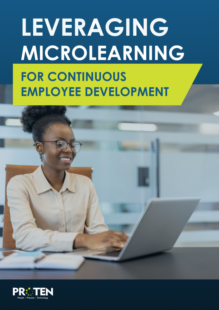 Leveraging Microlearning for Continuous Employee Development - Proten ...
