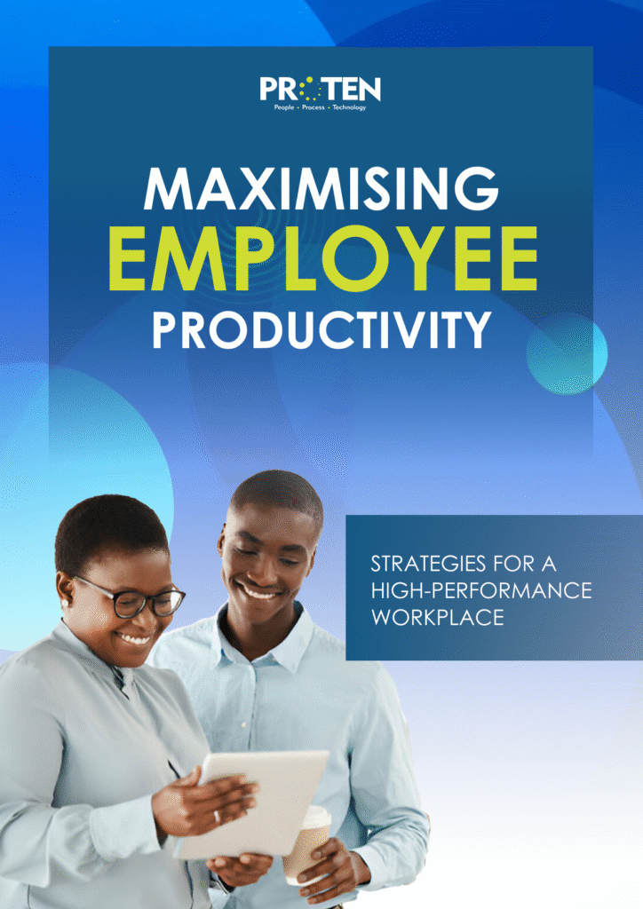 Maximising Employee Productivity Strategies for a High Performance Workplace Cover