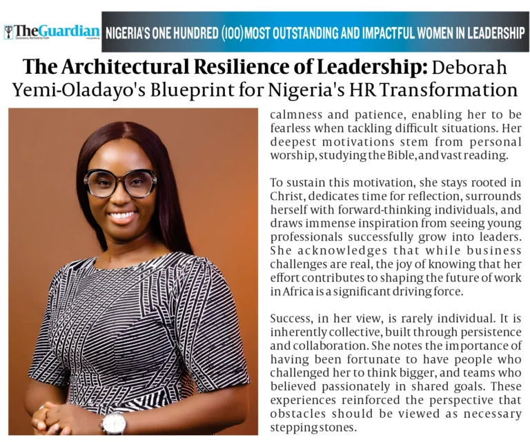 Deborah Yemi-Oladayo, the Managing Director Proten International