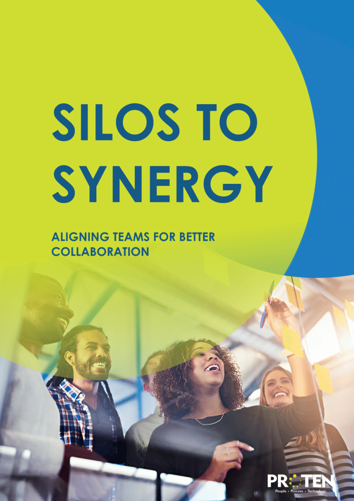 Silos to Synergy Aligning Teams for Better Collaboration Cover