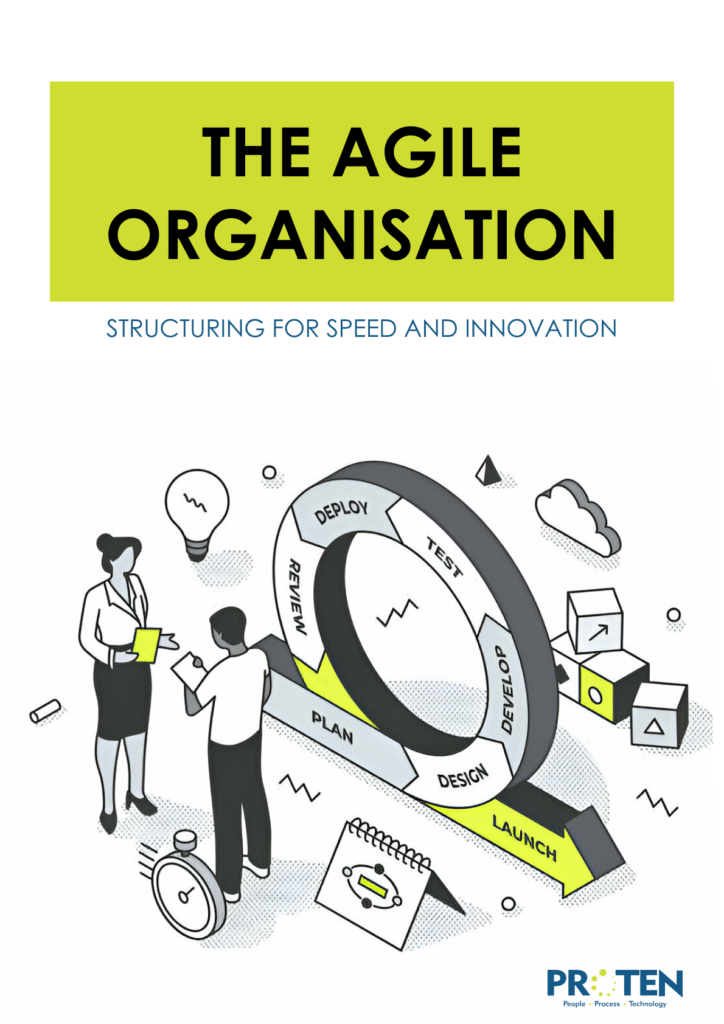 The Agile Organisation Structuring for Speed and Innovation Cover